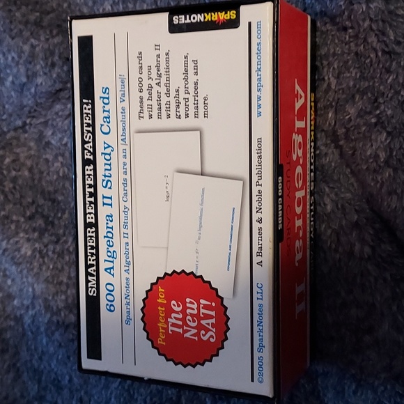 COPY - Algebra 2 study cards - Picture 2 of 3